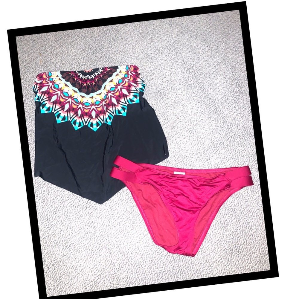 Cute two piece swimsuit! 🏊‍♀️ like new